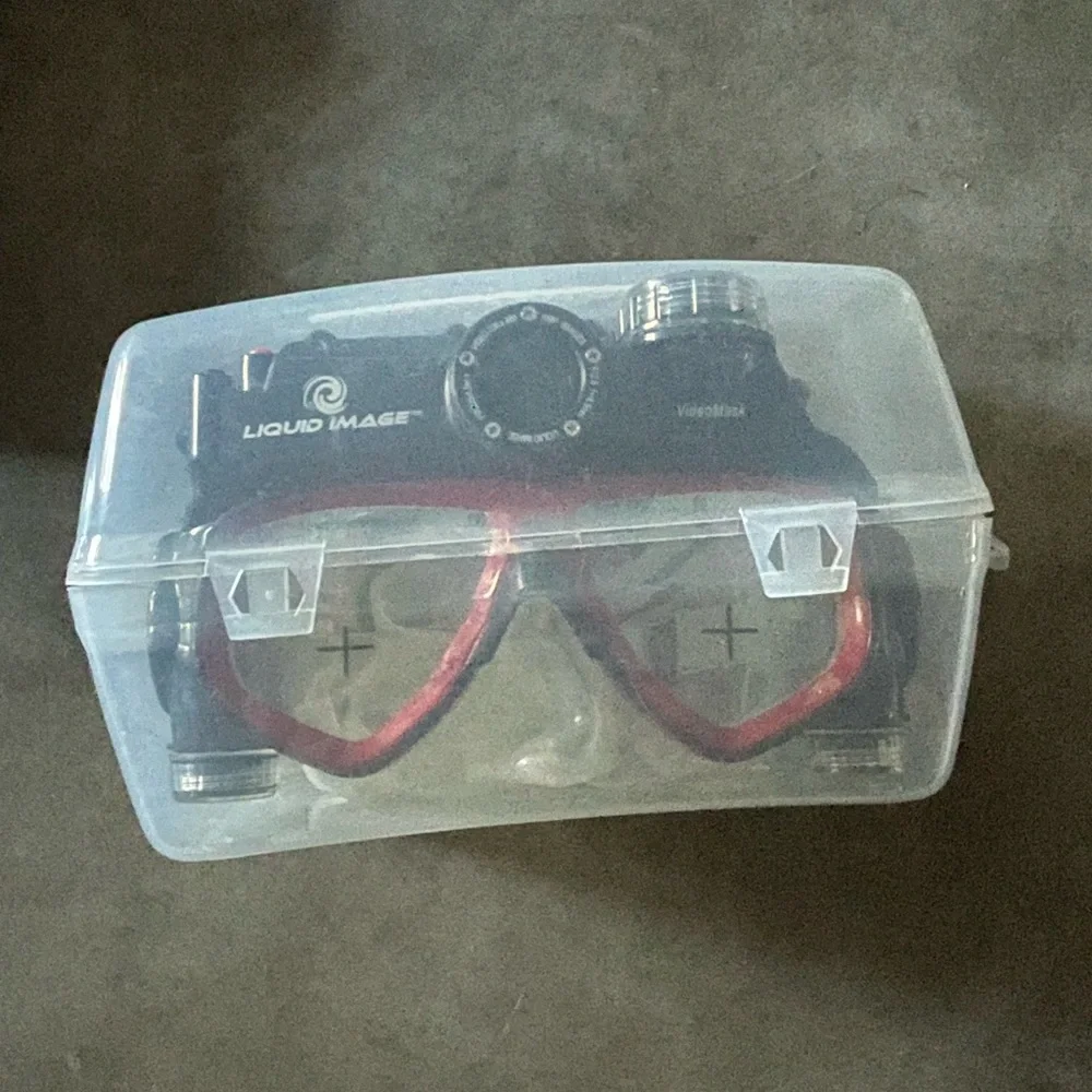 Underwater camera/video mask
